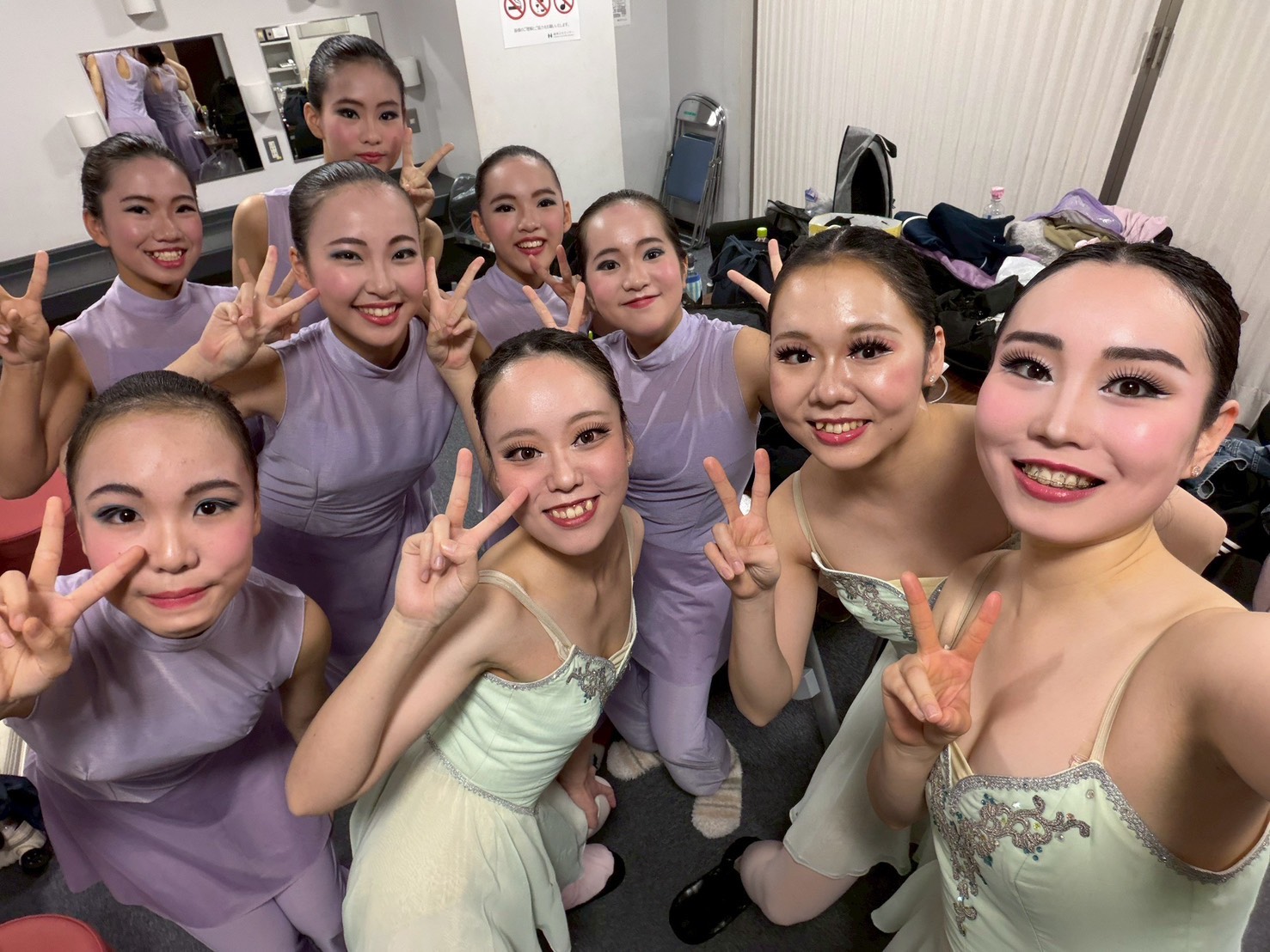 2025年9月翔美会＆11月秋の文化祭楽屋風景