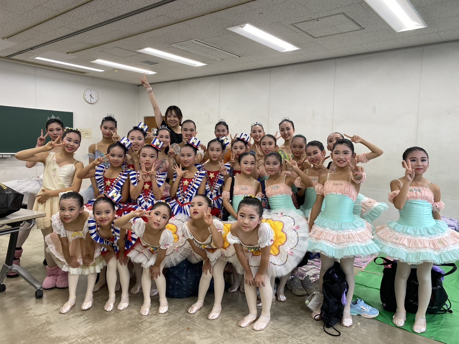 2025年9月翔美会＆11月秋の文化祭楽屋風景