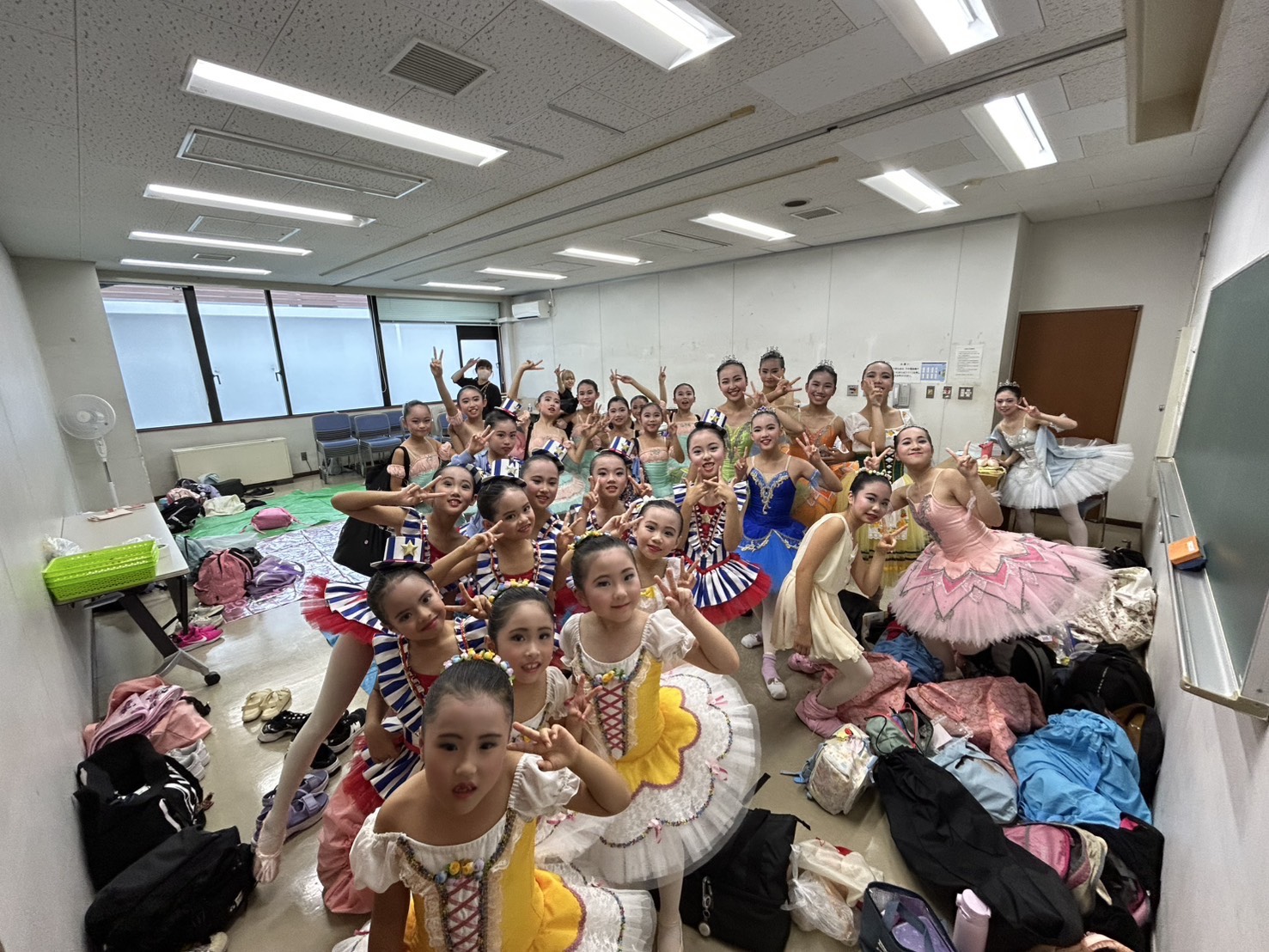 2025年9月翔美会＆11月秋の文化祭楽屋風景